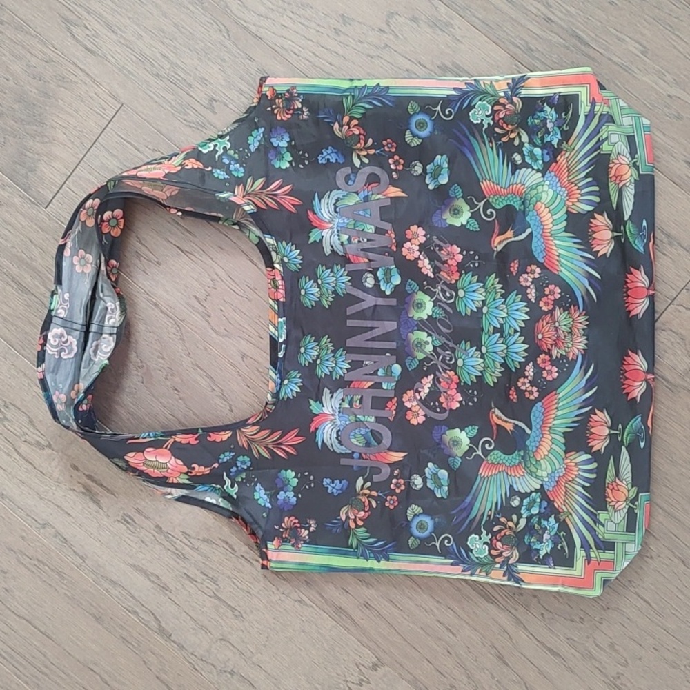 Johnny Was Nylon Tote Bag Used